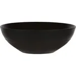 Aura Matt Black Round Cereal Bowl 157mm