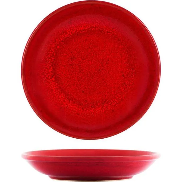 Artistica Reactive Red Soup Pasta Plate 210mm