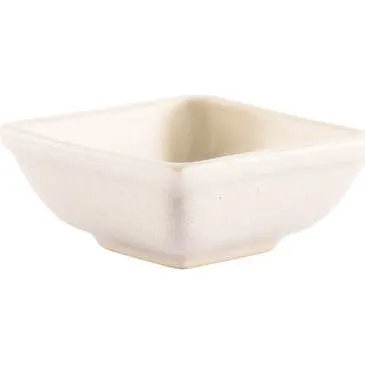 Artistica Sand Square Sauce Dish 80mm