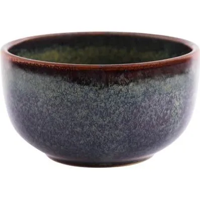 Artistica Reactive Brown Round Deep Bowl 125mm