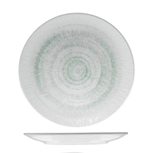 Round Plate - Coupe, 270mm Ø - Glacier
