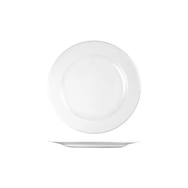 Round Wide Rim Plate-230mm Ø