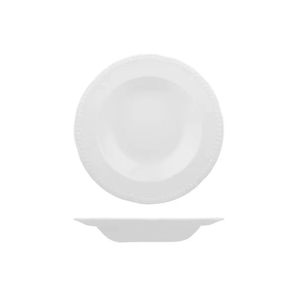 Pasta Plate Round Wide Rim — 230mm 330ml