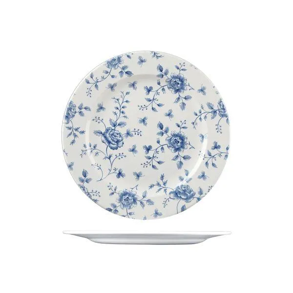 Round Plate-276mm Ø - Prague Rose Chintz