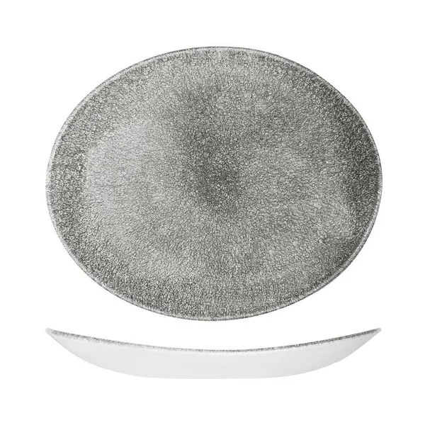 Oval Coupe Plate-317x255mm