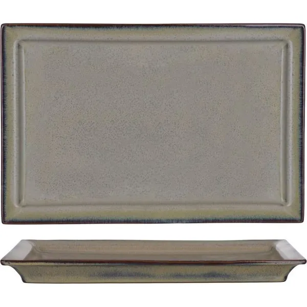 Artistica Canvas Rectangle Plate W/Rim 310x205mm