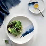 Blue Wave Hygge Round Plate 280mm