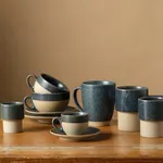 Brew Pottery-Grey Cast Tumbler Stack No Hdl 280ml