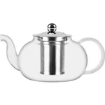 Brew Infusion Glass Teapot W/Filter & Abs Knob 800ml