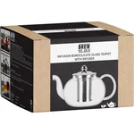 Brew Infusion Glass Teapot W/Filter & Abs Knob 800ml