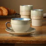 Brew Pottery-Sandy Beige Latte Cup 280ml