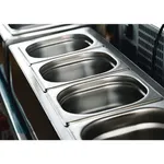 Anti-Jam Steam Pan 1/6 Size 176x162x150mm / 2.3Lt