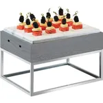Ashwood Riser with Marble Melamine Top 381x279x235mm