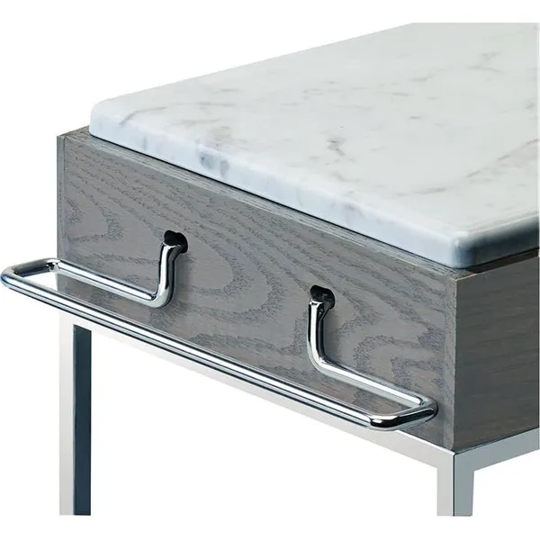 Cinderwood Pair Chrome Brackets for 3826 279x57mm