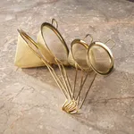 Gold Cocktail Strainer 100mm