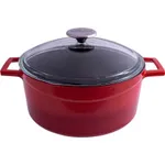 Casserole-Round | Glass Lid | 4.5lt | 240mm Ø
