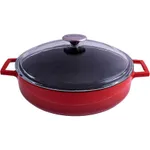 Casserole-Round | Low | Glass Lid |  3.4lt | 280mm Ø