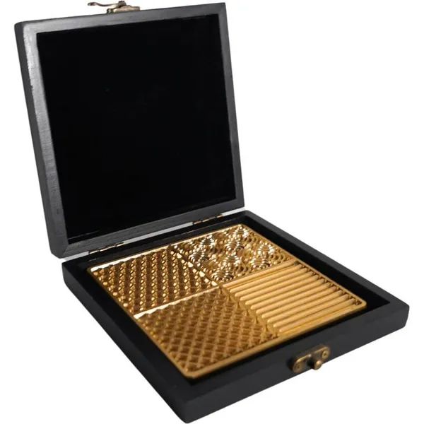 Brass Ice Stamp Plate Gift Box