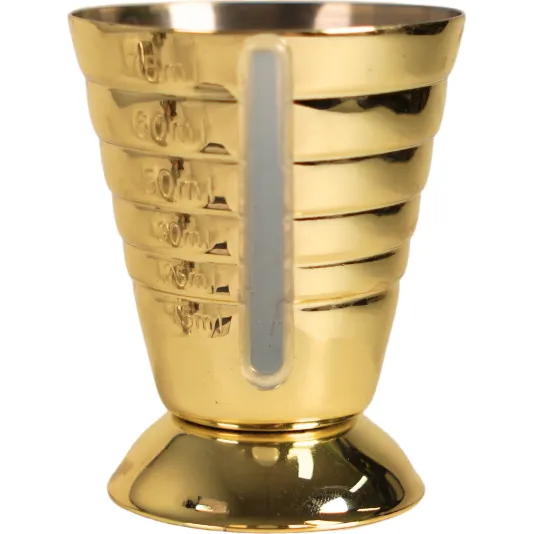 Multi Level Jigger  75ml Gold