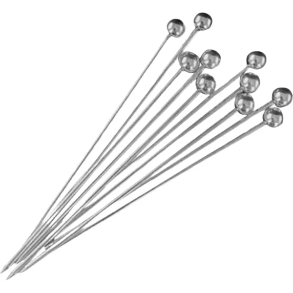 Cocktail Picks Stainless Steel  Pack of 10