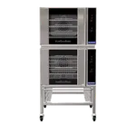 2ea Turbofan E30m3 Ovens Double Stacked With Castor Base Stand