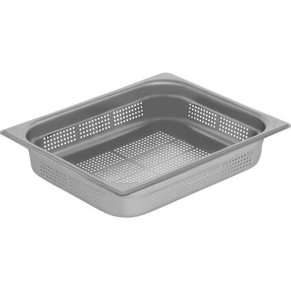 Gastronorm Pan Perforated 1/2 Size 325x265x65mm / 1.4Lt