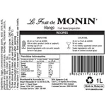 Monin Mango Puree 1L