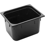Gastronorm Pan Polycarbonate Black 1/2 Size 325x265x200mm / 11.8Lt