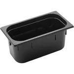 Gastronorm Pan Polycarbonate Black 1/3 Size 325x176x150mm / 5.3Lt