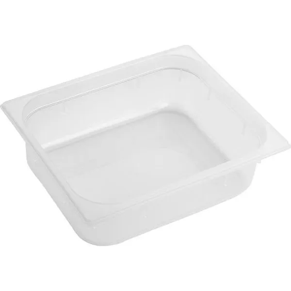 Gastronorm Pan Polypropylene 1/2 Size 325x265x100mm / 5.9Lt