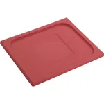 Gastronorm Lid Polypropylene 1/2 Size Red 325x265x20mm