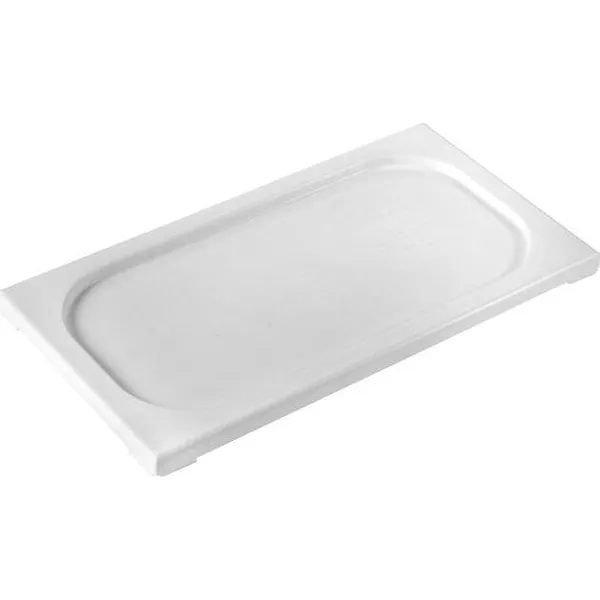 Gastronorm Lid Polypropylene 1/3 Size White 325x176x20mm