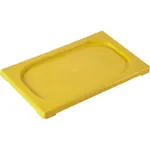 Gastronorm Lid Polypropylene 1/4 Size Yellow 265x162x20mm
