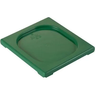 Gastronorm Lid Polypropylene 1/6 Size Green 176x162x20mm