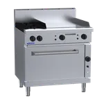RF-2B6P: 900mm Gas 2 Burner 600mm Griddle Range & Convection Oven