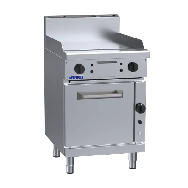 RF-6P: 600mm Commercial Gas Griddle Range & Convection Oven