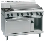 Waldorf By Moffat 1200mm Gas Range Static Oven, 2 Burner With 900mm Griddle