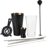 Cocktail Set 10pce Matte Black