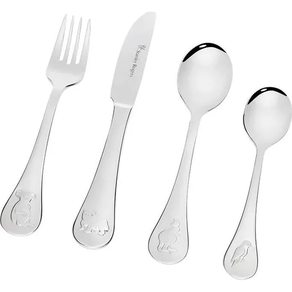 Childrens Cutlery Australian Animals 4pc Set