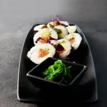 Black Round Tapas Dish 140mm