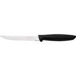 Churrasco Plenus Steak Knife Serrated Narrow Blade Black 127mm