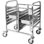 Gn Trolley-S/S | 740x550x1000mm | 2x6 Tray