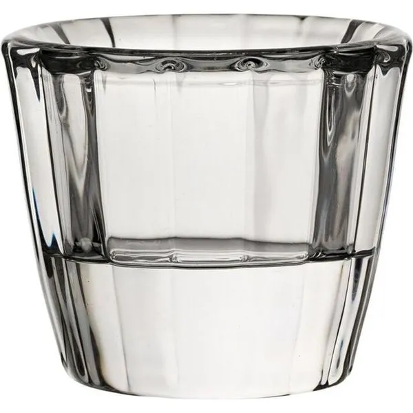 Ribbed Votive Clear