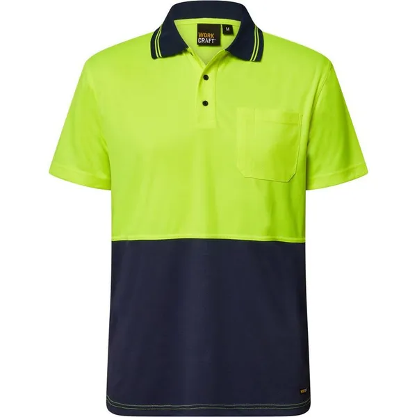 Hi Vis Lightweight Ss Polo