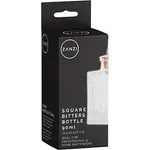 Square Bitter Bottle 90ml Glass