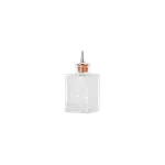 Square Bitter Bottle 90ml Glass