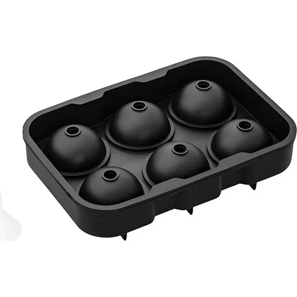Spherical Ice Mould 6 Hole Silicone