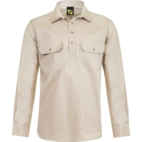 Half Placket Full Col Sht