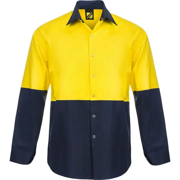 Hi Vis Two Tone Ls Shirt