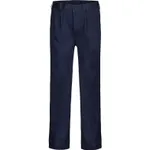 Single Pleat Cotton Pant Long